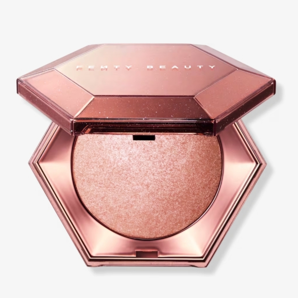 Fenty Beauty Diamond Bomb All-Over Diamond Veil Highlighter, Rosé Rave